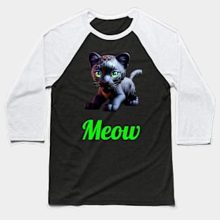 Meow Baseball T-Shirt